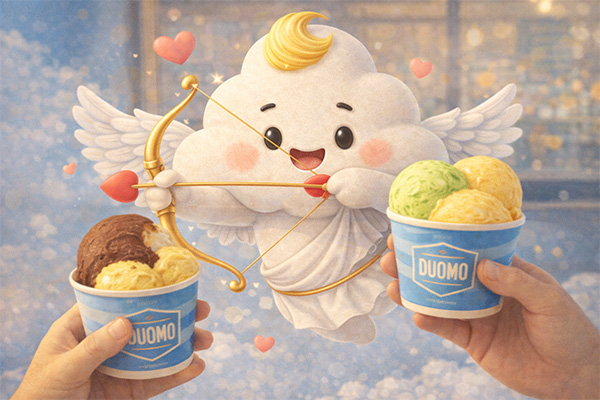 copertina gelaterie duomo nuvolino cupido gelati amore